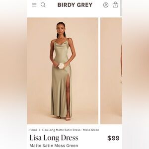 Lisa long dress